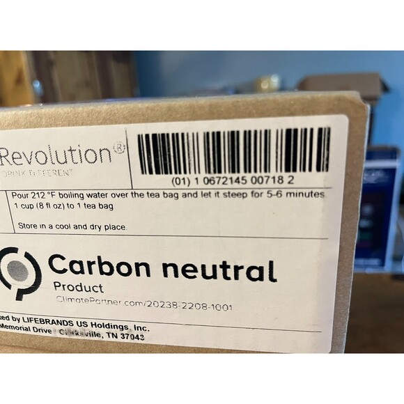 Revolution Attraction Tea Hemp, Turmeric & Anise Herbal Infusion 60 Sealed Bags - Picture 4 of 6